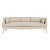Bunny Williams Home Southern Belle Sofa in Oatmeal Linen For Sale