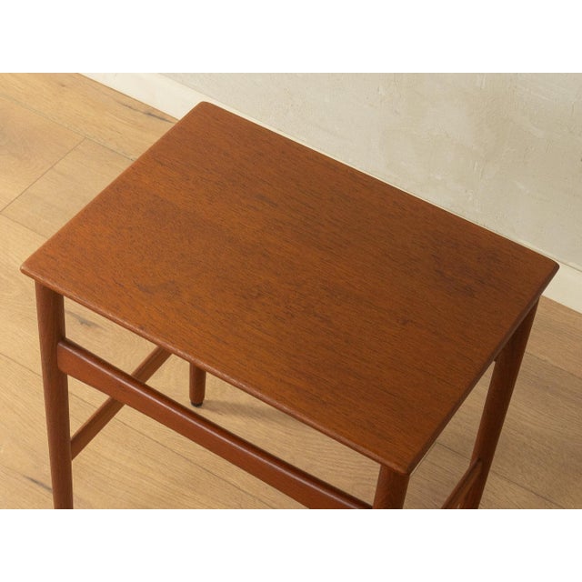 Wood Mid-Century Side Table, Andreas Tuck, Hans J. Wegner by Hans J. Wegner For Sale - Image 7 of 10