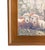 English Baby Lambs Sheep Portrait Oil Painting by Sean Wu Including the Antiqued Gold Wood Frame For Sale - Image 3 of 5