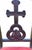 French Monastery Prayer Chair with Gothic Cross, 1880-1890 For Sale - Image 13 of 16