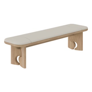 Portman Dining Bench by Wood Tailors For Sale