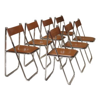 Tamara Folding Chairs from Arrben, 1970s, Set of 7 For Sale