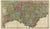 Map of Languedoc-Roussillon and Provence in France and Piedmont in Italy, 1680s For Sale