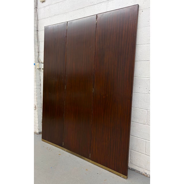 Ebony Stunning "Bogart" Luxe Oviatt Screen by Thomasville For Sale - Image 8 of 13