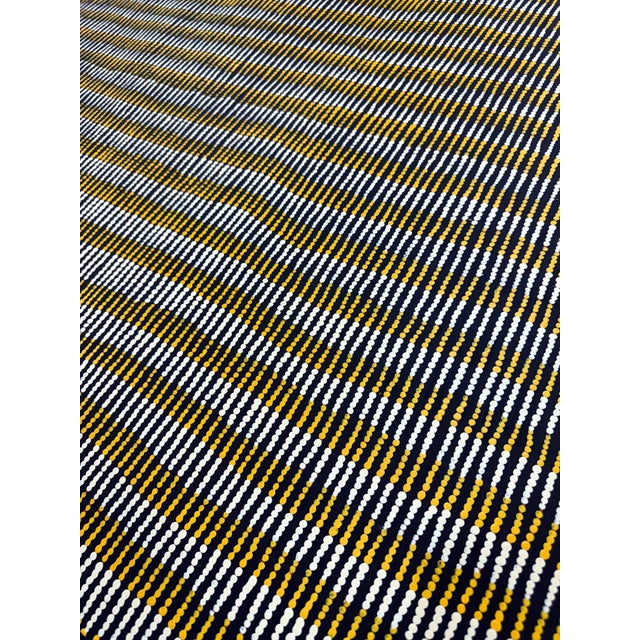 Early 21st Century Large Abstract Dreamtime Aboriginal Painting by Yukultji Napangati For Sale - Image 11 of 12