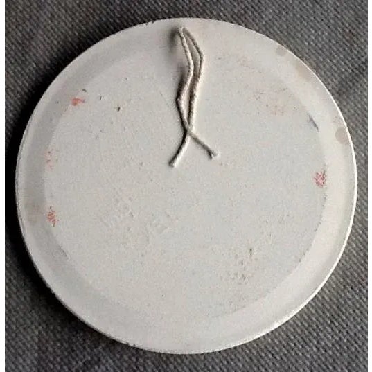 Mid 20th Century Vintage Iznik/Persian Picnic Motif Colorful Ceramic Tile Trivet/Wall Art For Sale - Image 5 of 5