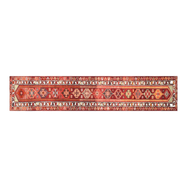 1960s Turkish Oushak Runner For Sale