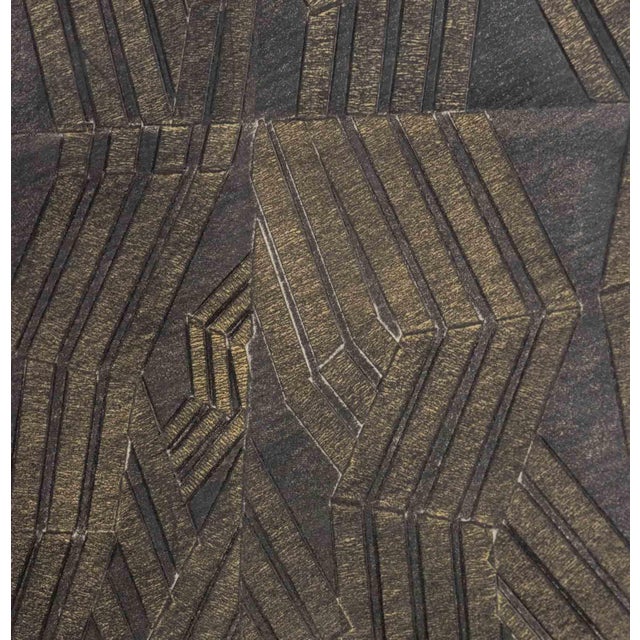 Paper Joseph Lawrence Gardella Op Art Study Mixed Media For Sale - Image 7 of 9