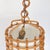Brown 1960s Italian Rattan Pendant Light For Sale - Image 8 of 11