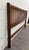 This is a gorgeous vintage king size Mission style oak headboard featuring a classic slatted design, warm medium-brown...
