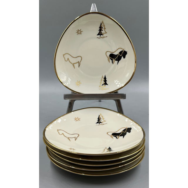 Mid-Century Modern Vintage Mocha Service in Ivory Porcelain by Winterling, 1950s, Set of 11 For Sale - Image 3 of 18