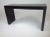 Mid-Century Modern Modern Dark Brown Console Table For Sale - Image 3 of 5