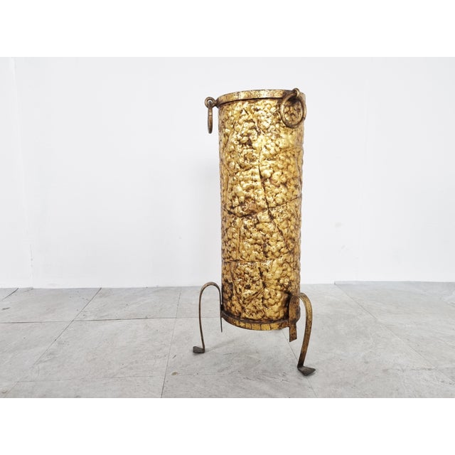 Mid-Century Copper Umbrella Stand, 1960s For Sale - Image 3 of 8