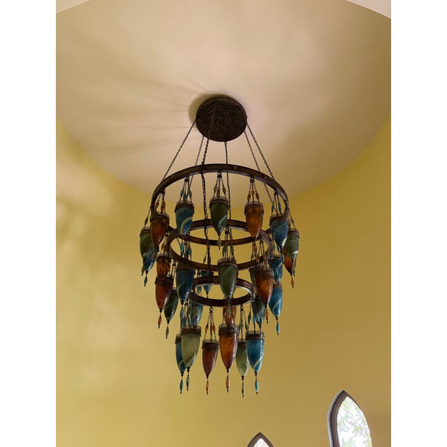Original Retail was $67,995. Style #771340-5 (catalog shows the size “Pendant B” and the colorway is Oasis Green/Amber...