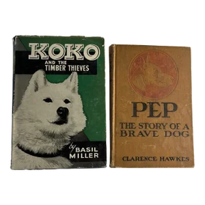 1951 Koko and Pep Dog Books- Set of 2