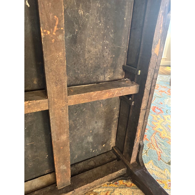 1880’s Chinese Kang Table With Original Lacquer Finish Sourced by Brown and Kobayashi For Sale - Image 11 of 11