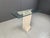 Vintage Travertine Console Table in the manner of Carlo Scarpa, 1970s For Sale - Image 9 of 12
