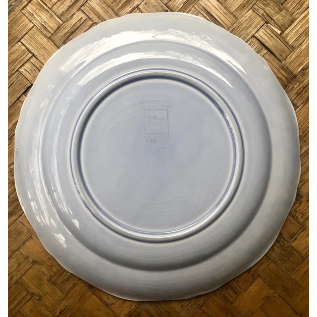 Mid 20th Century Longchamp "Blue Duck" French Faience Majolica Soup Tureen For Sale - Image 11 of 13