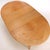 Wood French Oak Dining Table by Guillerme & Chambron — Oval Top With Two Original Leaves, c.1960 For Sale - Image 7 of 8