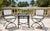 3 Pieces Vintage Turkish Cast Iron Patio Chairs & Side Table For Sale - Image 9 of 12