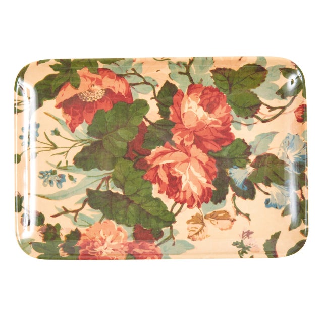 Illustration English Garden Trays, Set of 3 For Sale - Image 3 of 6