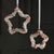 Celebrate the season with these festive beaded ornaments, thoughtfully crafted from iron and glass in either star or round...