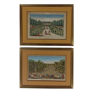 French Landscapes, 19th Century, Engravings, Set of 2 For Sale