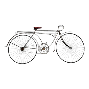 1986 Curtis Jere Signed and Dated Metal Bicycle Wall Sculpture