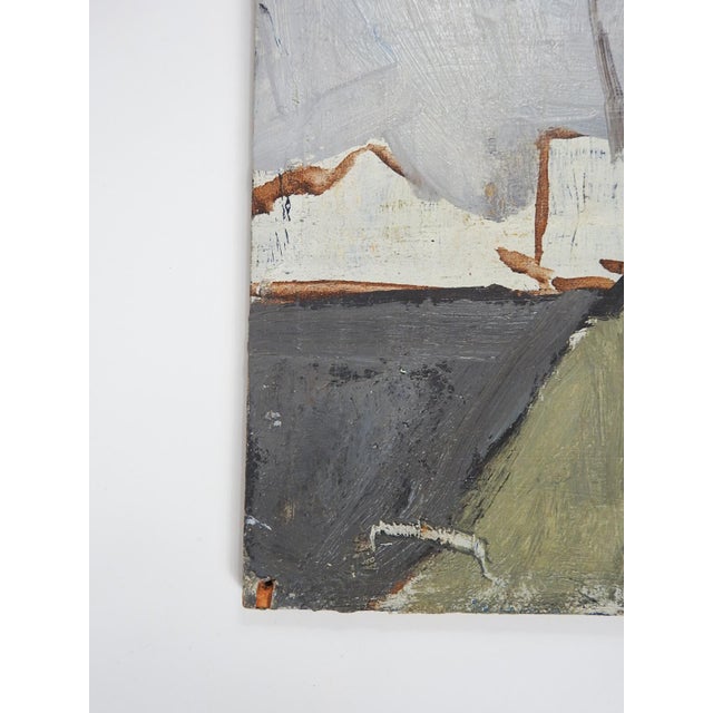 Modern Mid 20th Century Impressionist Cityscape Painting For Sale - Image 3 of 8