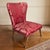 Elegant and refined armchair for the bedroom or living room (chauffeuse/slipper chair), a fine creation of Italian...