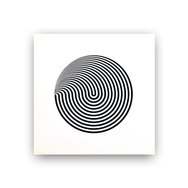 Marina Apollonio, Circular Dynamics, 1966, Paper For Sale - Image 6 of 6