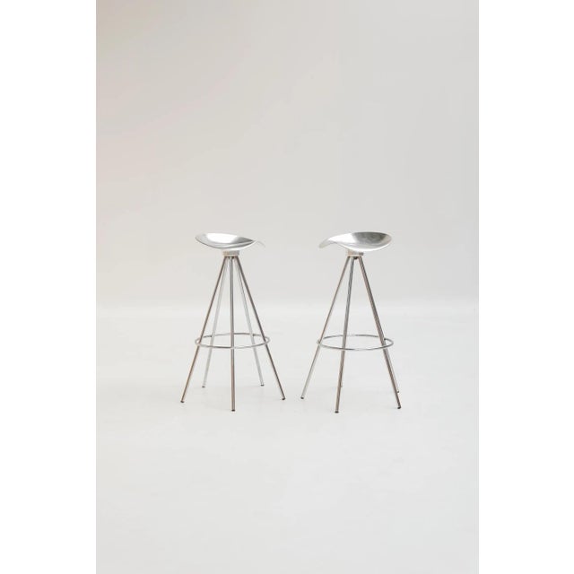 Metal Jamaica Stools by Pepe Cortes for BD Barcelona, 1990s, Set of 2 For Sale - Image 7 of 7