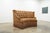 Traditional Vintage Marge Carson Curved Tufted Upholstered Dining Bench With Tassel Fringe For Sale - Image 3 of 13