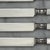 Set of Six Mother-of-Pearl Butter Knives by Landers, Frary & Clark (Aetna Works) Sterling Silver Markings Each butter...