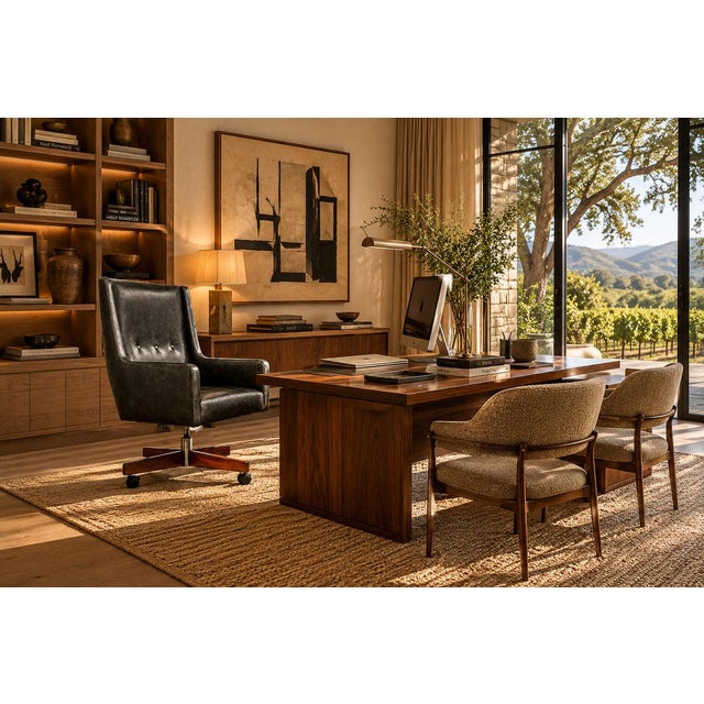 “Holperin” Executive Armchair in Green Leather & Brazilian Rosewood, Sergio Rodrigues for Oca, Brazil, 1962 For Sale - Image 11 of 18