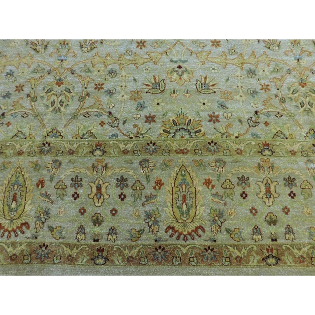 Traditional Hand Knotted Indo Persian Rug. 8'x 10' For Sale - Image 3 of 15