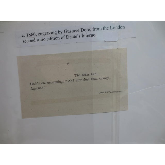 Gustave Dore Illustration of Dantes Inferno For Sale - Image 4 of 8