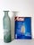 Teal Scavo Glass Bottle Vase attributed to Gino Cenedese, Italy, 1970s For Sale - Image 4 of 15