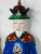 Impressive Chinoiserie ancestor figures. Fabulous color and oversized to grace any home. Hallmarked on the bottom. These...