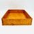 Tan Vintage Chinese Bamboo Serving Tray Woven Split Rattan For Sale - Image 8 of 10