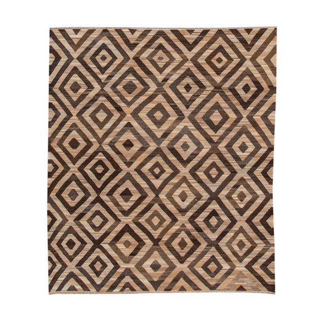 Textile 21st Century Turkish Kilim Rug For Sale - Image 7 of 7