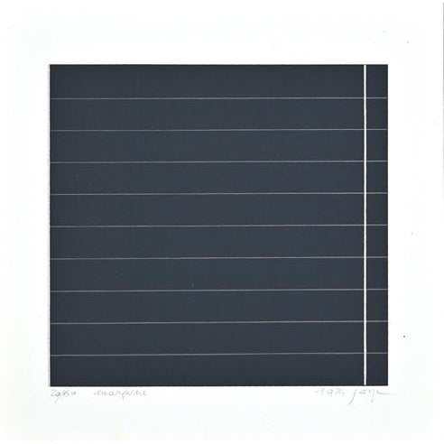 Gino Gorza, Margine Edition of 60, 1974, Screen Print For Sale