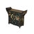 This vintage Chinoiserie credenza is a masterpiece of elegance, featuring a glossy black lacquer finish with intricate...