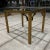 Mid-Century Modern Mastercraft Chinese Chippendale Brass End Table With Fretwork For Sale - Image 3 of 12