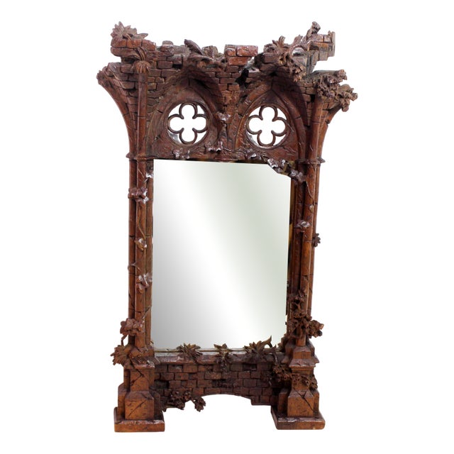 Antique Mirror attributed to J. Grossmann, 19th Century For Sale