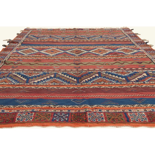 Tribal Taznakht Glaoui Moroccan Rug, 06'07 X 10'00 For Sale - Image 3 of 10