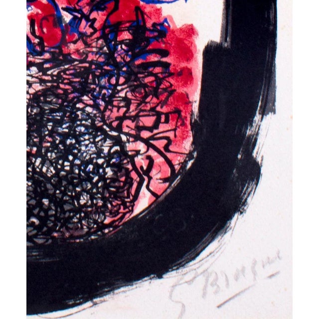 Frontispiece from Braque Lithographe - Original Lithograph 1961 1961 For Sale - Image 3 of 4