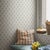 English Sample - Boråstapeter Little Oak Wallcovering In Blue For Sale - Image 3 of 4
