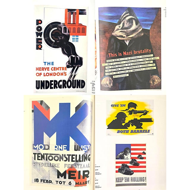 1988 1st Edition Exhibition Art Book, "The Modern Poster", Stuart Wrede and Richard E. Oldenburg, Museum of Modern Art For Sale - Image 11 of 15