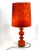 Table Lamp with Floral Pattern on Ceramic Base, 1960s-1970s For Sale - Image 6 of 12